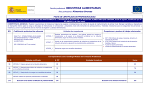 Operaciones auxiliares de mantenimiento y transporte interno en la