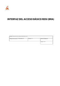 interfaz del acceso básico rdsi (bra)