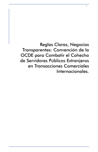 Reglas Claras, Negocios Transparentes: Convención de la OCDE
