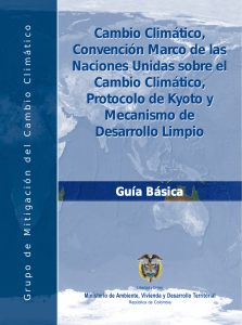 Cambio Climático, Convención Marco de las Naciones Unidas