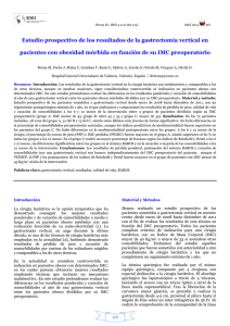 4.2.2 estudio prospectivo de los resultados de la GV formato BMI listo