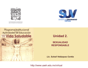 Sexualidad responsable.