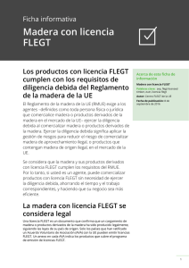 Madera con licencia FLEGT - European Forest Institute