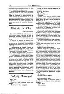 Historia de Olot Safreig Municipal