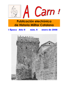 Publicación electrónica de Historia Militar Catalana