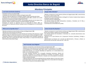 Diapositiva 1 - Banco de Bogotá