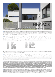 1. HI-MACS®, la piedra acrílica natural de LG Hausys, se utiliza