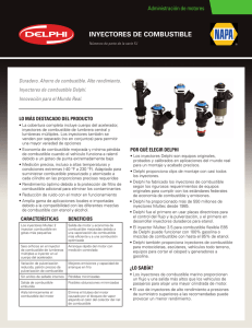 inyectores de combustible