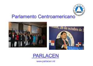 Parlamento Centroamericano PARLACEN