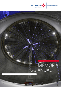 Memoria Anual 2015 - VINCI Construction Grands Projets