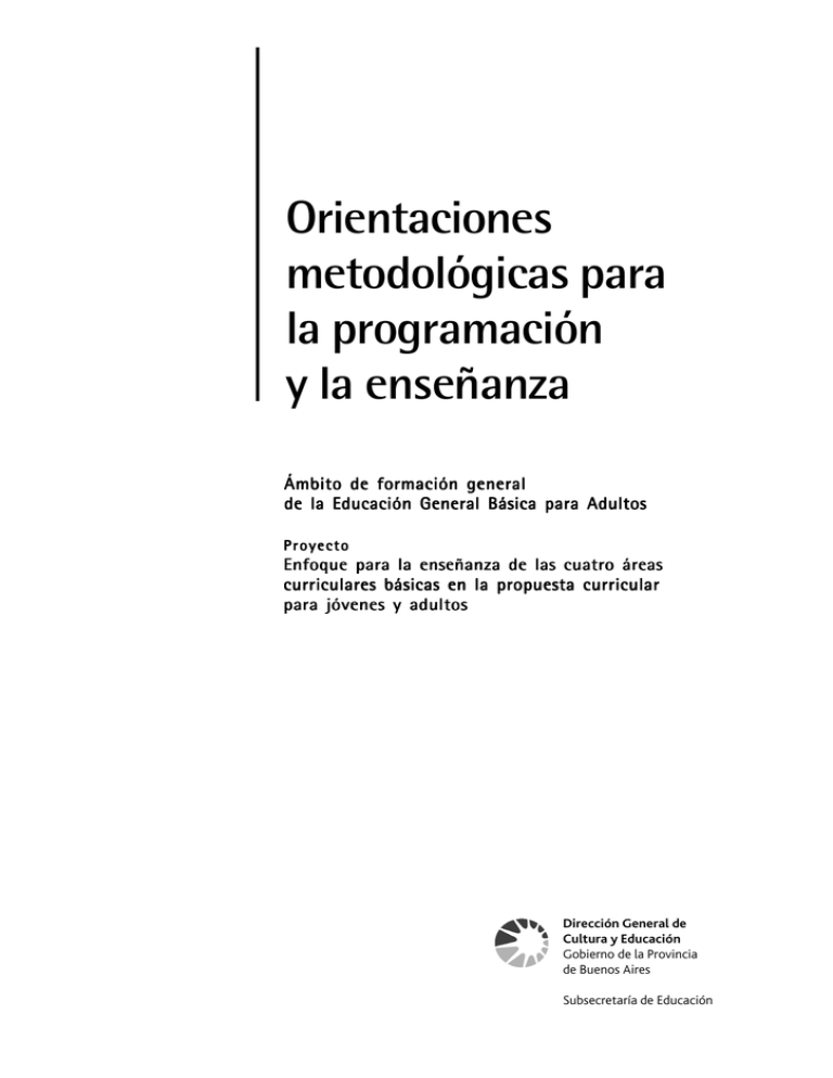 Orientaciones Metodologicas - Servicios ABC