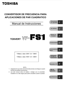Serie VF-FS1 - CT Automatismos y Procesos SL