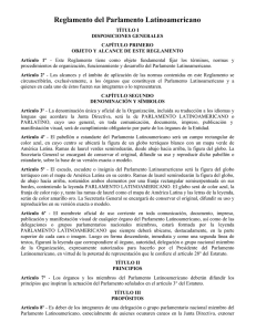 Reglamento del Parlamento Latinoamericano