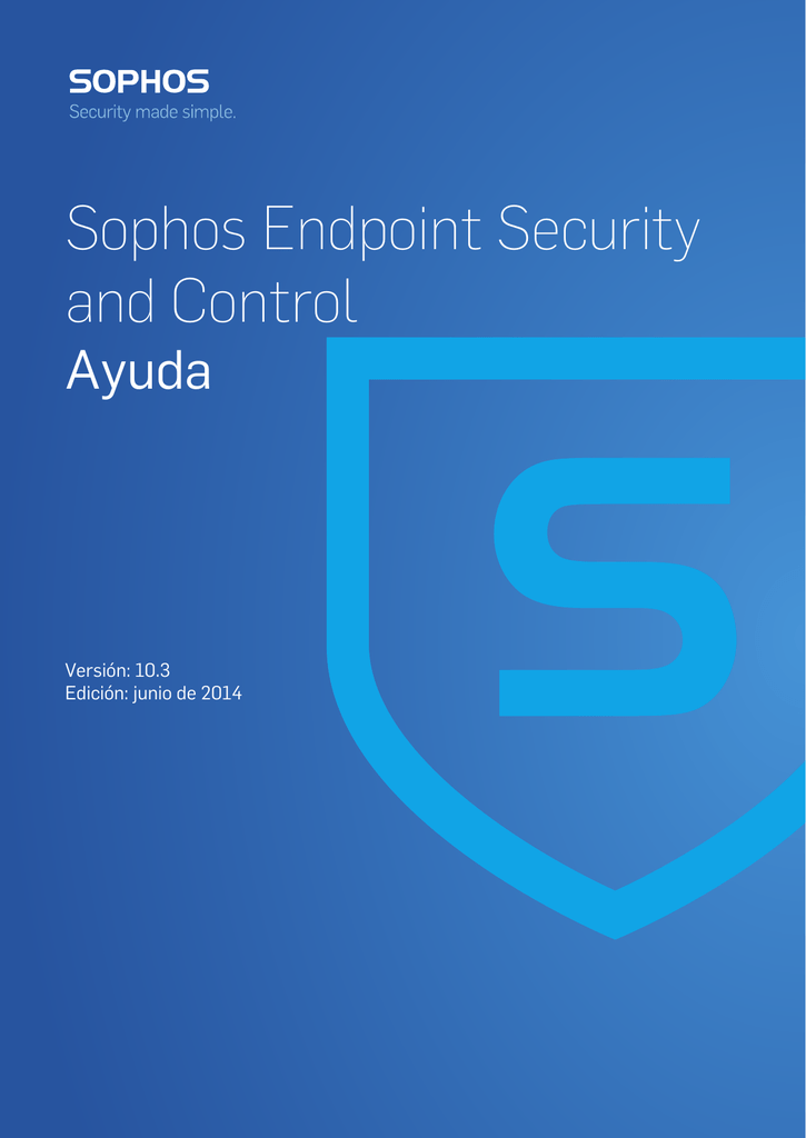 Sophos Endpoint Security And Control Ayuda 6015