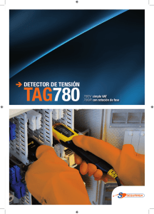 detector de tensión tag780