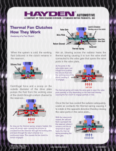 Thermal Fan Clutches How They Work