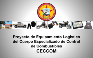 Proyecto de Equipamiento del CECCOM