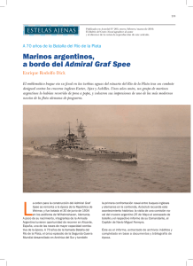 Marinos argentinos, a bordo del Admiral Graf Spee