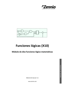 Funciones lógicas X10