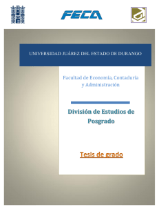 DEP FECA UJED - Divisi&oacute;n de Estudios de Posgrado