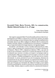 Escandell Vidal, María Victoria, 2005, La comunicación, Madrid