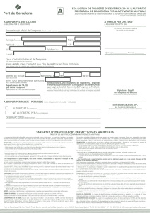 Imprès de sol·licitud activitats habituals