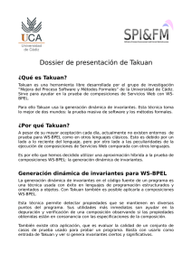 Dossier de presentación de Takuan