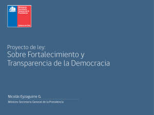 Presentacion Ley Fortalecimiento de la Democracia