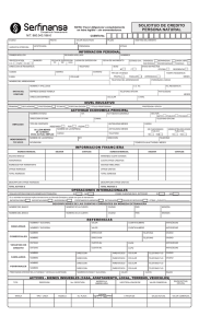 SOLICITUD DE CREDITO PERSONA NATURAL