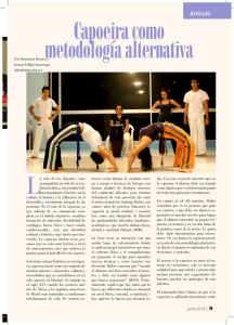 Capoeira como metodología alternativa