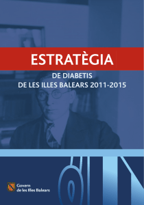 Estratègia de diabetis - Govern de les Illes Balears