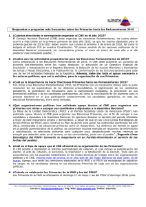 Mensajes sobre Sorteo de Miembros de Juntas y Mesas