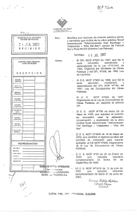 .. " iW TM - Coordinación de Concesiones de Obras Públicas