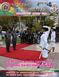 ejército de bolivia participó en actos del día del mar boliviano