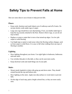 Safety Tips to Prevent Falls at Home - Spanish