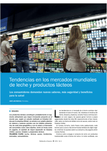 Tendencias en los mercados mundiales