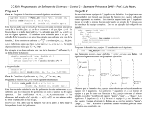 CC3301 Programación de Software de Sistemas – Control 2