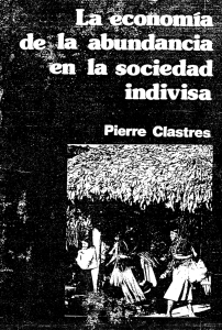 Pierre Clastres - Periódico Humanidad