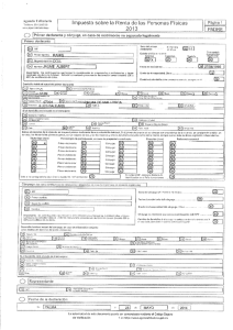 (declaración IRPF 2013)