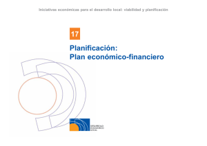 Plan económico-financiero - Recursos de Desarrollo Humano Local