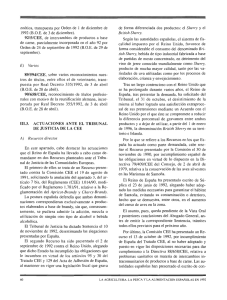 IIL3. ACTUACIONES ANTE EL TRIBUNAL DE JUSTICIA DE LA CEE