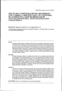 efecto de la fertilizacion de crecimiento de almidon en la