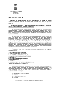 publicacion anuncio - Ayuntamiento de Rioja