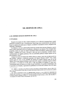 XII. DESPUÉS DE ATILA