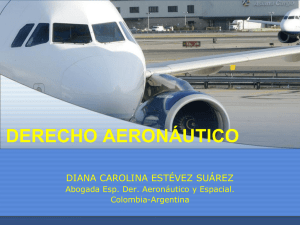derecho aeron&aacute;utico