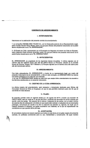 CONTRATO DE ARRENDAMIENTO I.