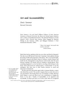 Art and Accountability