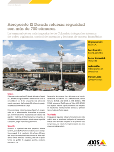 Aeropuerto El Dorado refuerza seguridad con más de 700 cámaras.
