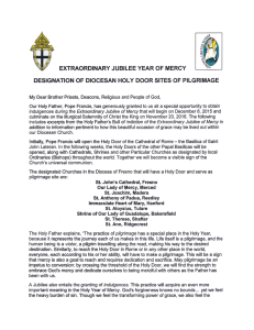 extraordinary jubilee year of mercy designation