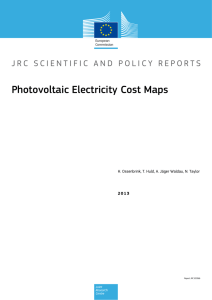 JRC 83366 PV Electricity Cost Maps 2013 (rev)
